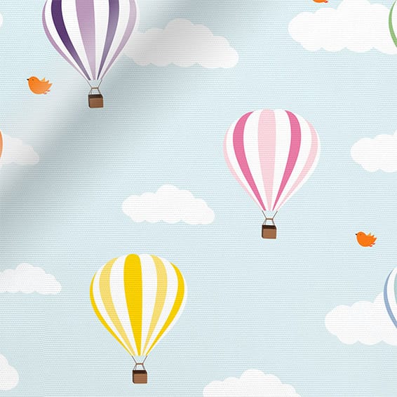 Balloons Flying High Blackout Roller Blind - Image 3