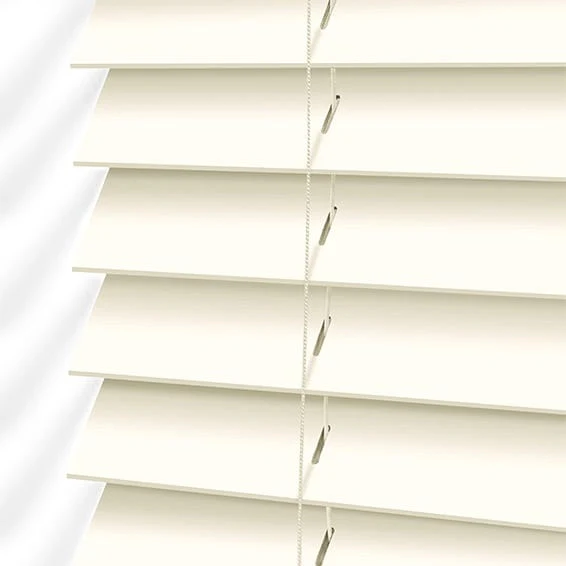 Buttermilk Faux Wood Blind - Image 3