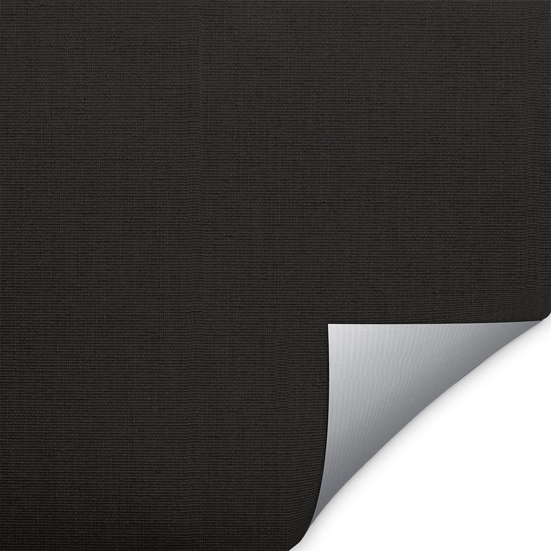 Chromium Thermal Blackout Black  Roller Blind - Image 3