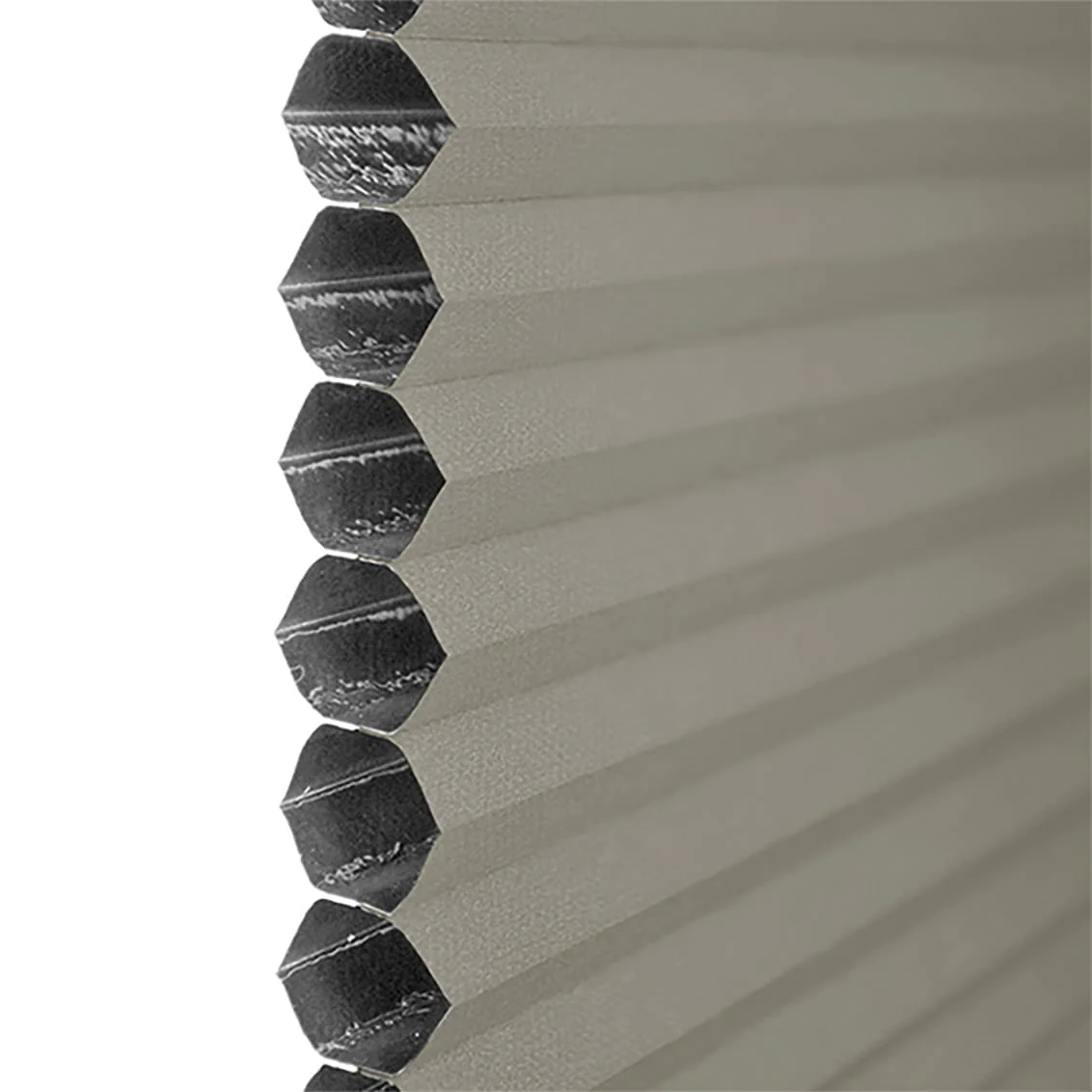 DuoShade Top Down/Bottom Up Gainsboro Grey Thermal Blind - Image 3