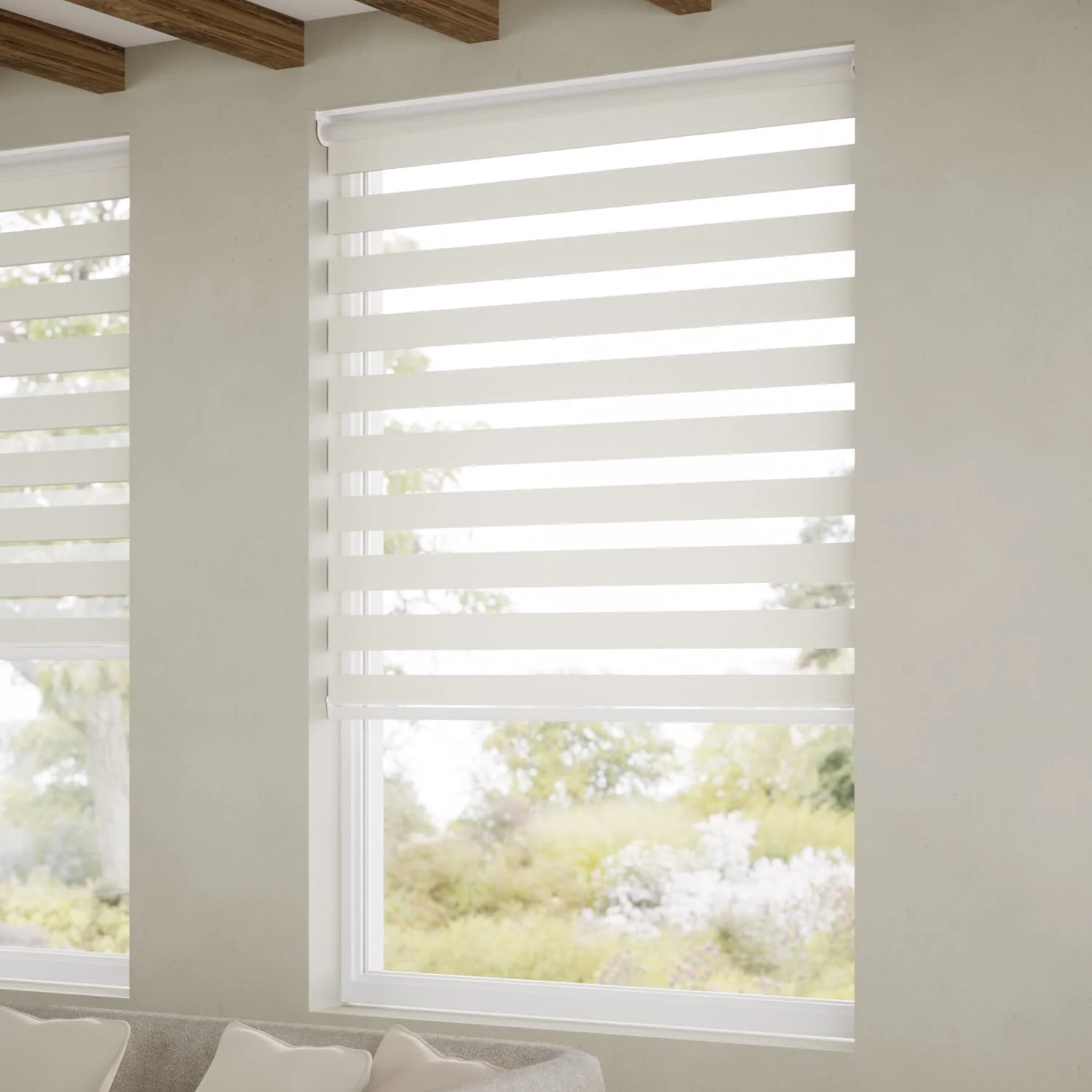 Enjoy Luxe Platinum Pearl Roller Blind - Image 3