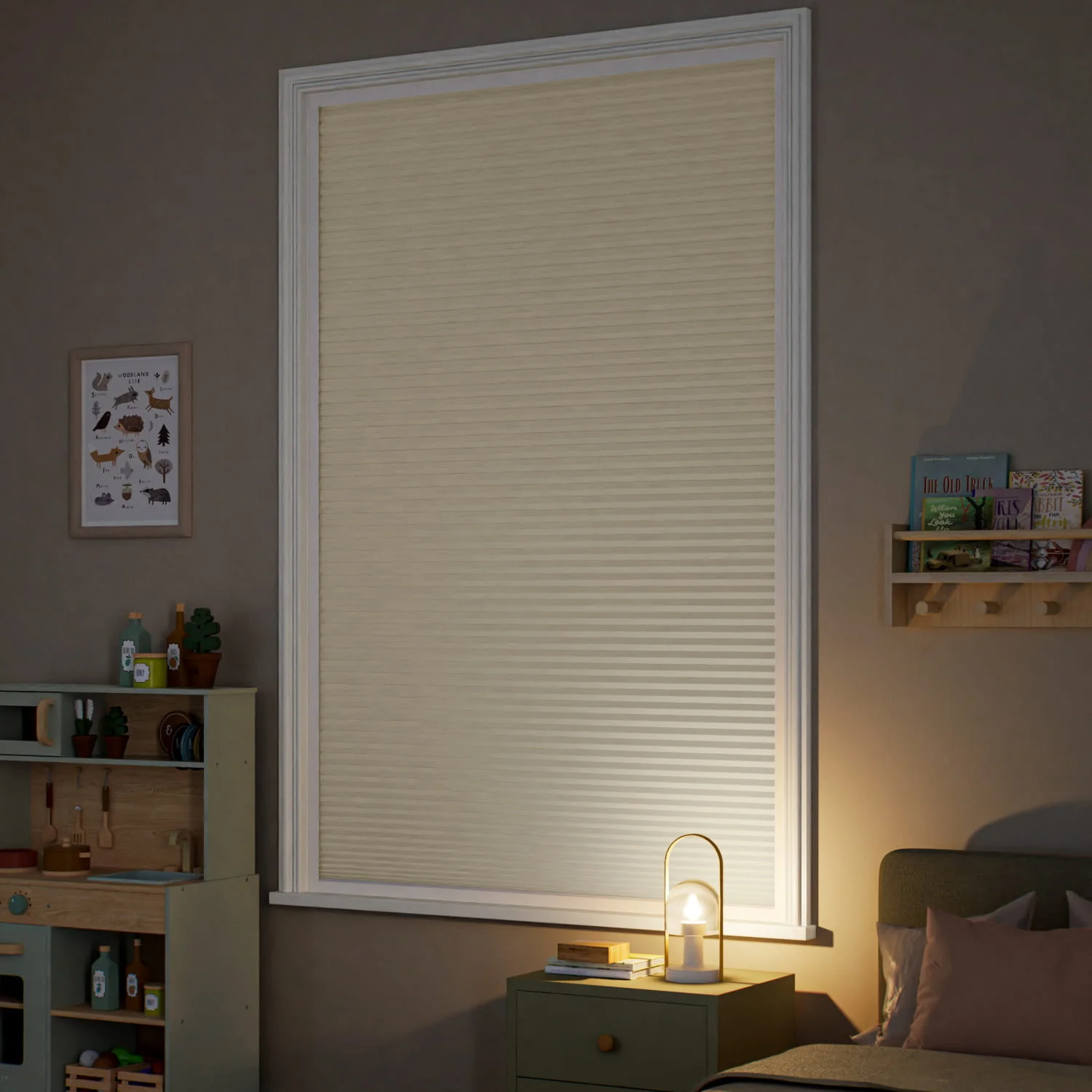 MaxShade Complete Blackout Parchment Thermal Blind - Image 3