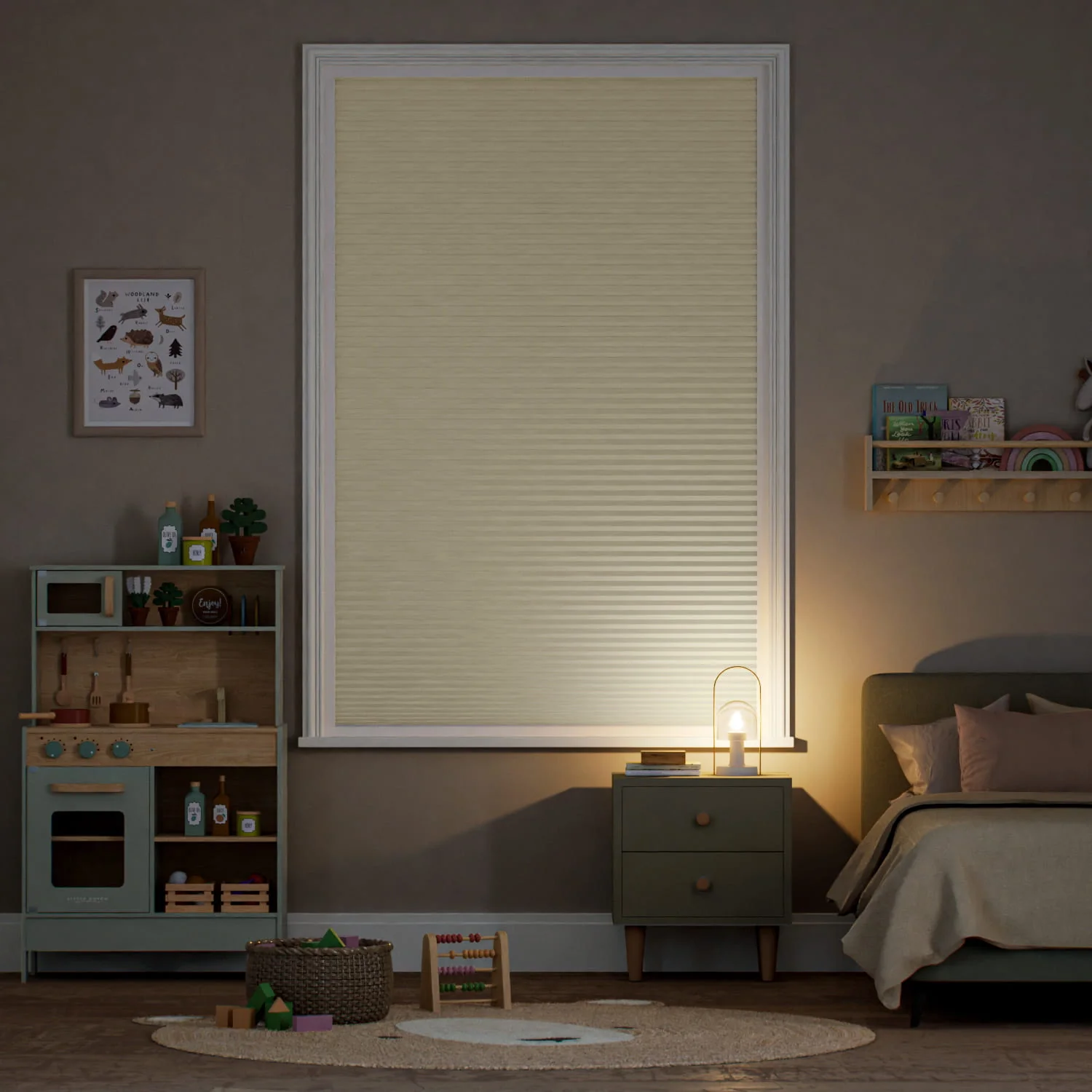 MaxShade Complete Blackout Parchment Thermal Blind - Image 4
