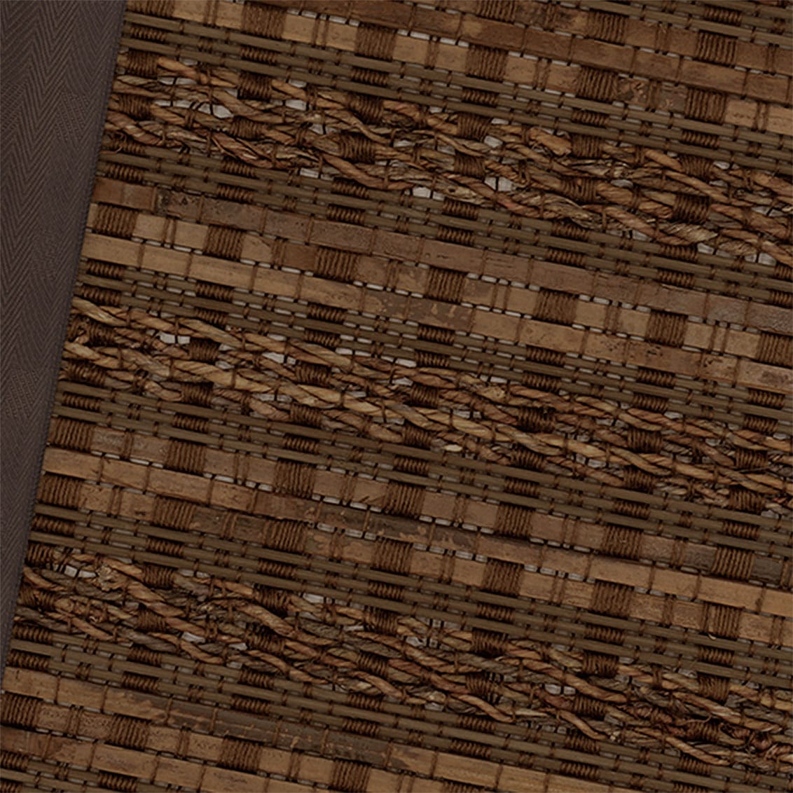 Rosario Walnut & Acorn Roman Blind - Image 3