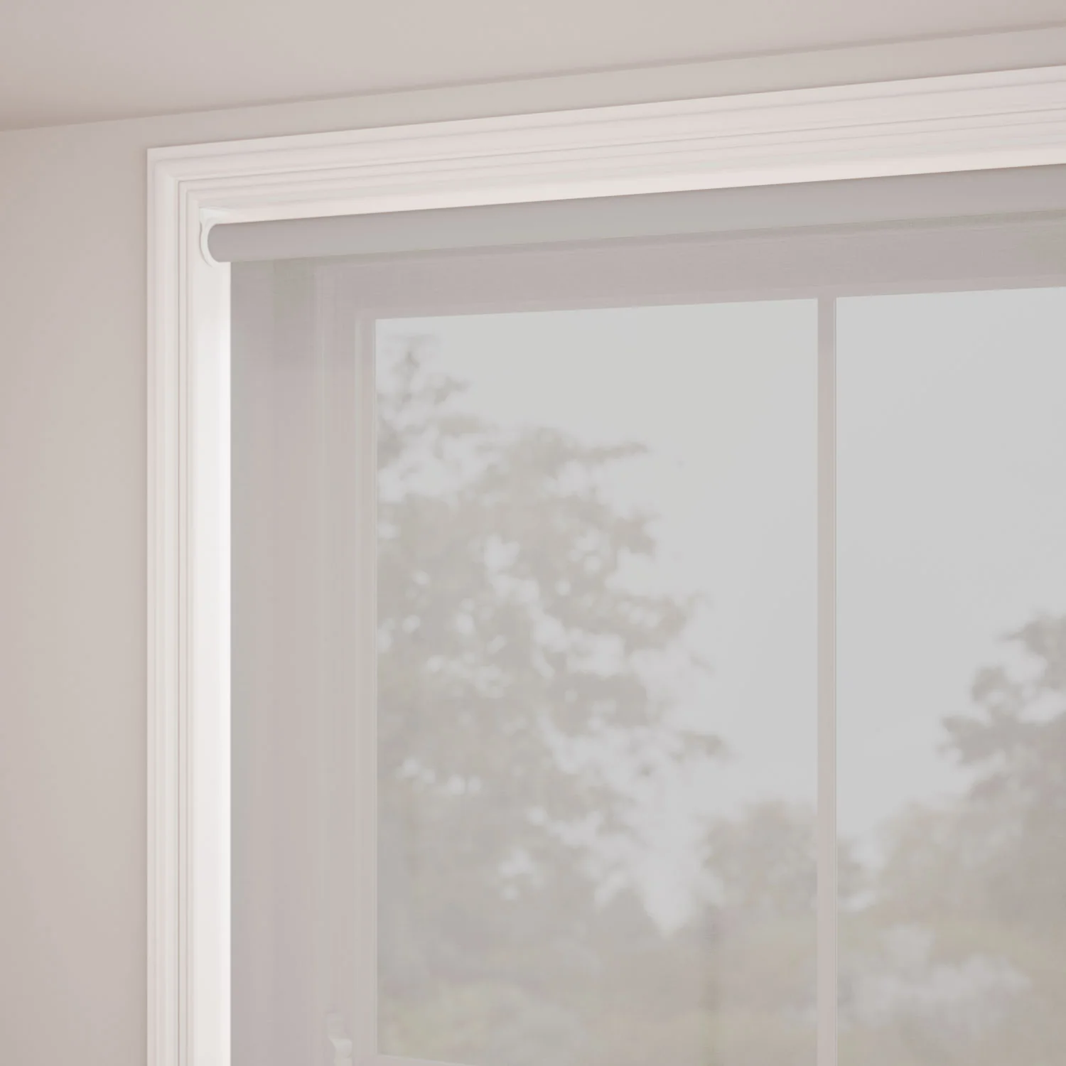 Serenity Grey Voile Roller Blind - Image 3