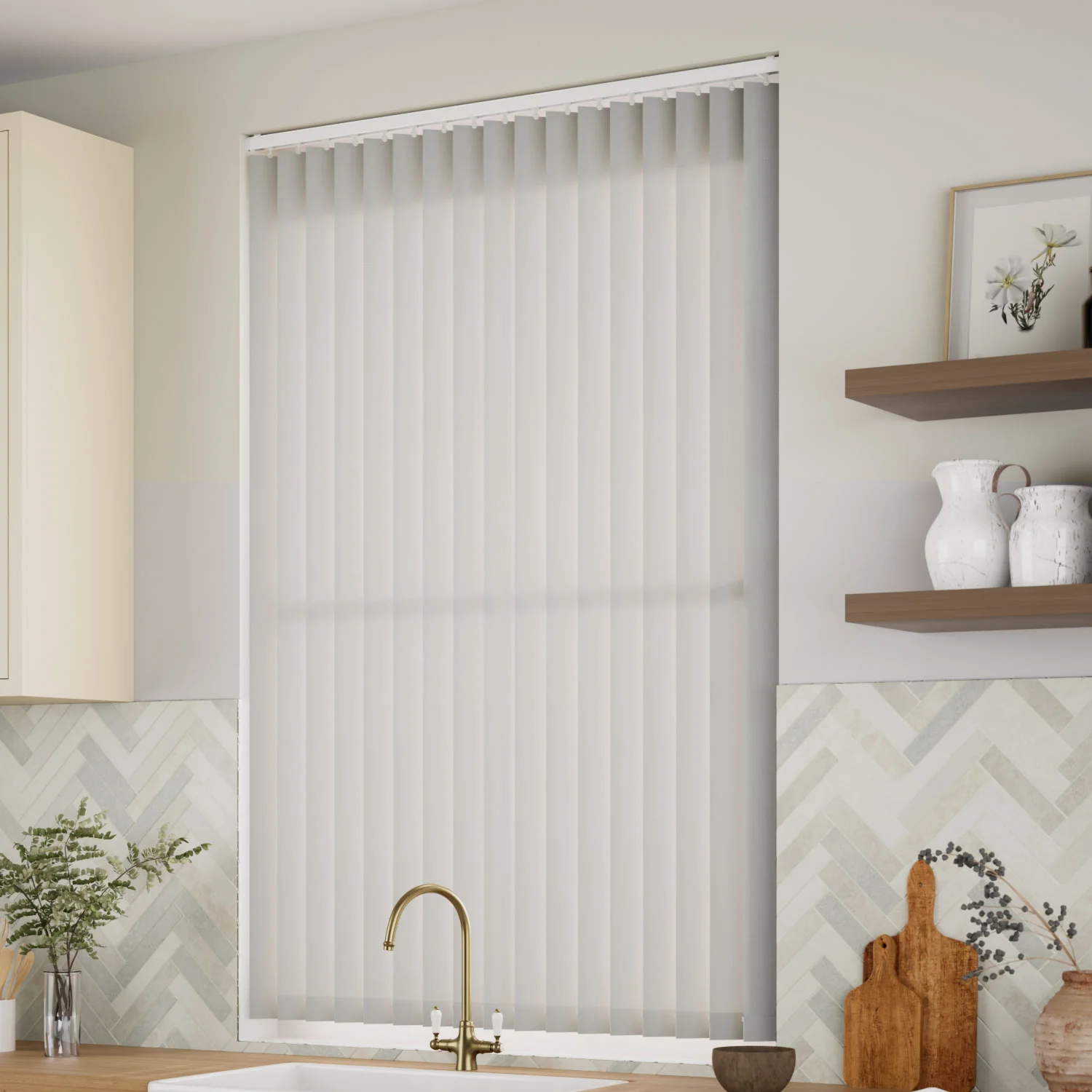 Toledo Grey Vertical Blind - Image 3