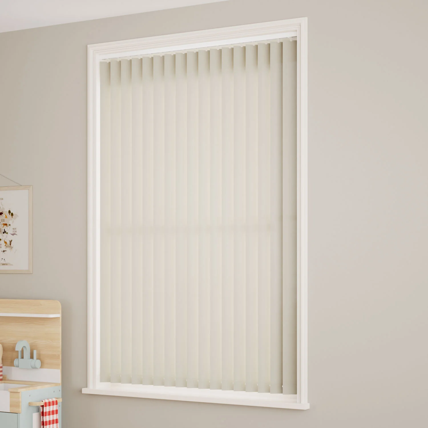 Toledo Hemp Vertical Blind - Image 3